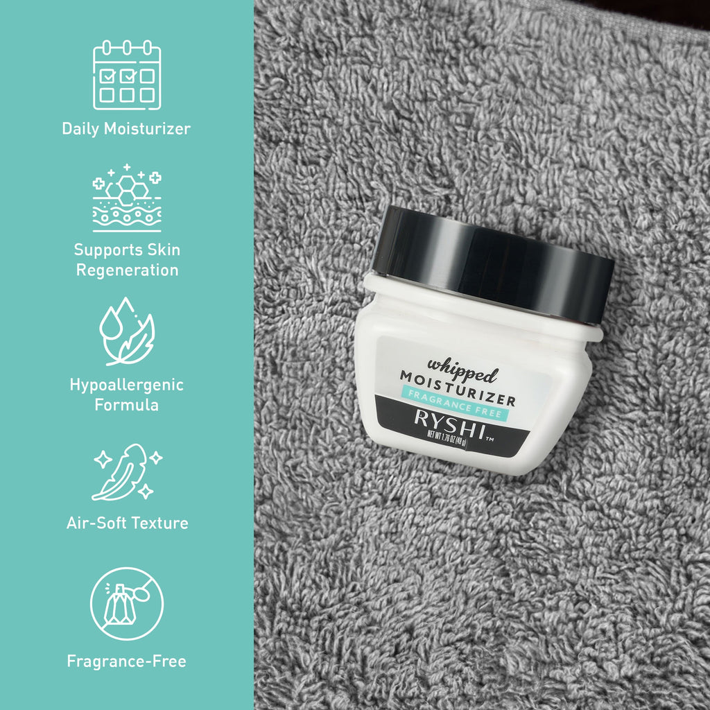Whipped Moisturizer – Light-as-Air Hydration for Sensitive Skin