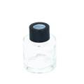 Glass Diffuser Bottle 50ml – Black Cap