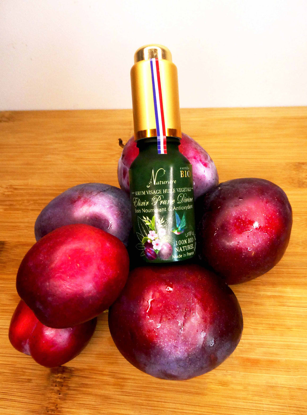 ORGANIC DIVINE PLUM ELIXIR - Vegetable Oil Serum, Food Supplement