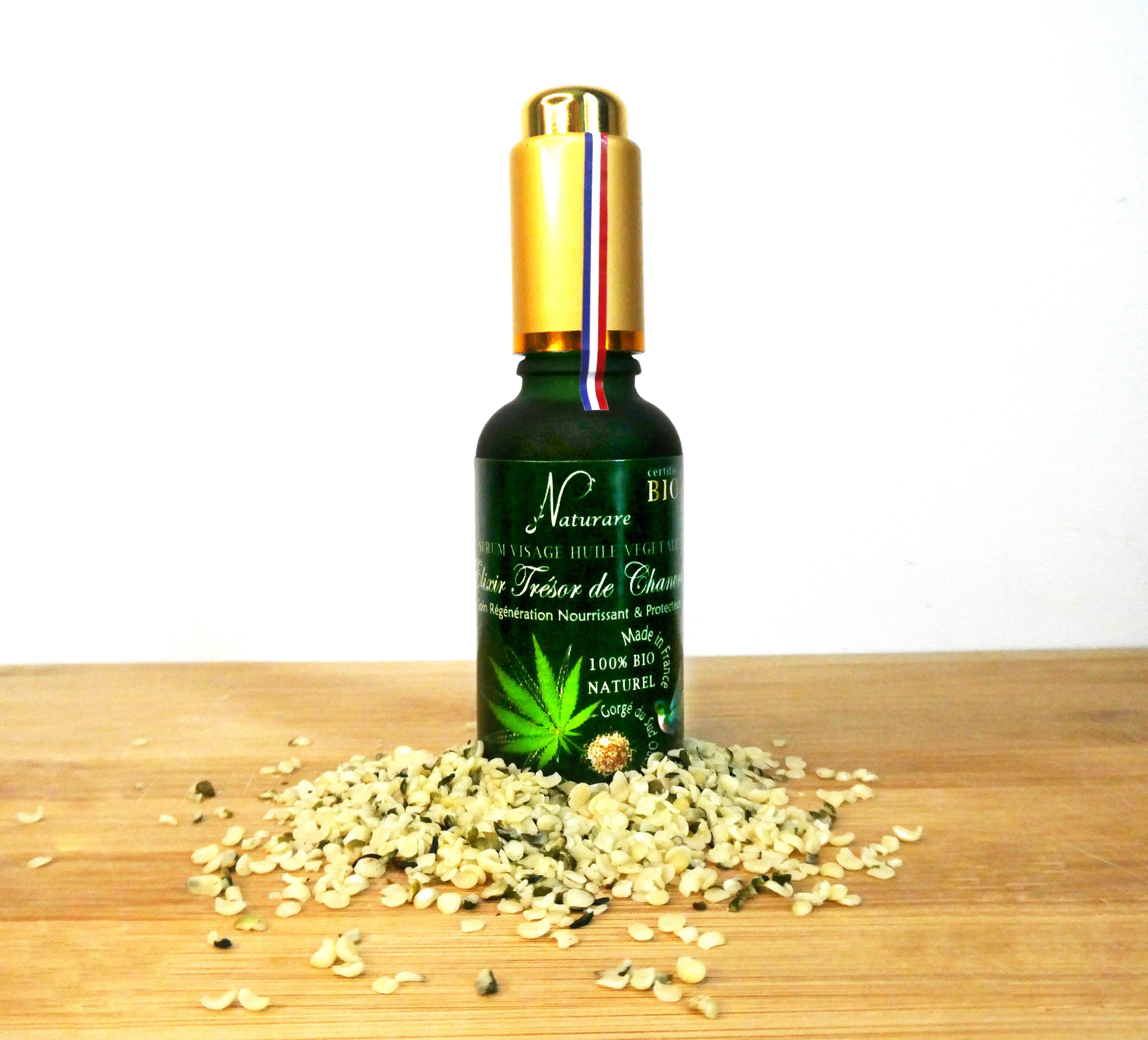 DROP - ELIXIR TRESOR DE CHANVRE BIO -  Huile Végétale, Compléments Alimentaire