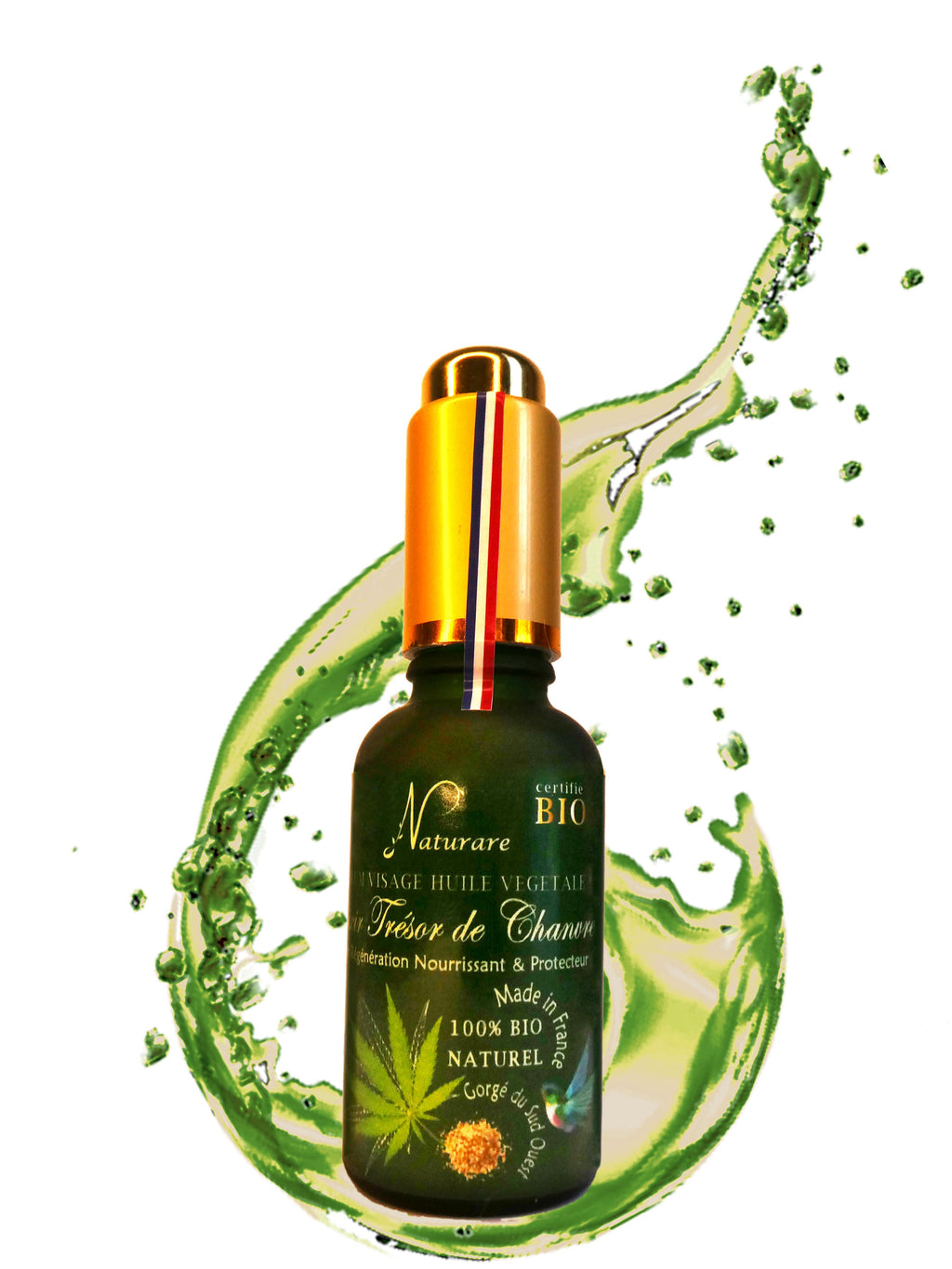 ORGANIC HEMP TREASURE ELIXIR - Vegetable Oil Serum Food Supplement