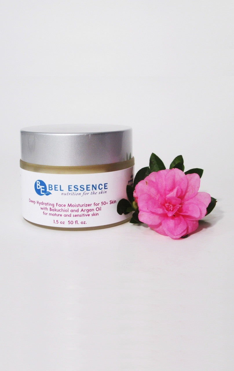 Deep Hydrating Anti-Aging Moisturizer for 50+ Skin – Skin Barrier Support, Reduces Lines, Discolorations, with Bakuchiol for Mature and Sensitive Skin – 1.5 oz