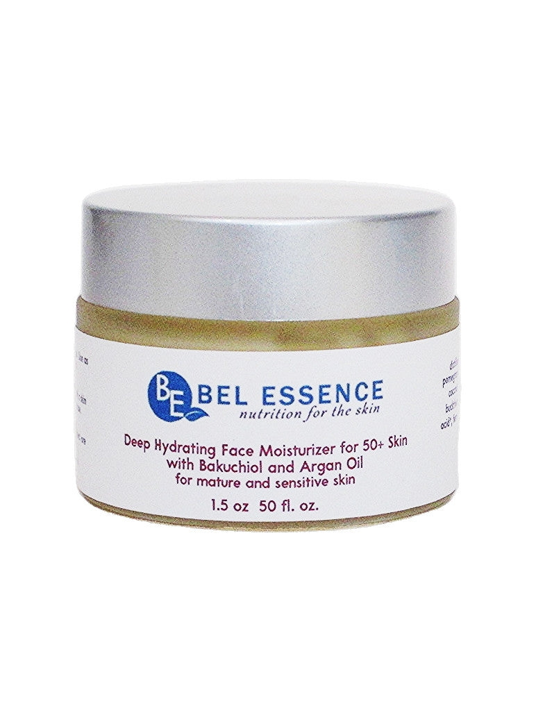 Deep Hydrating Anti-Aging Moisturizer for 50+ Skin – Skin Barrier Support, Reduces Lines, Discolorations, with Bakuchiol for Mature and Sensitive Skin – 1.5 oz