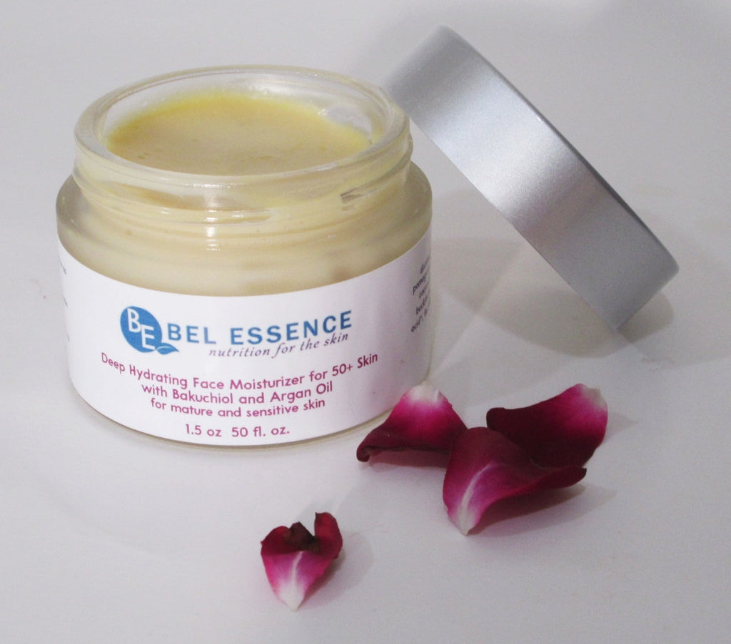Deep Hydrating Anti-Aging Moisturizer for 50+ Skin – Skin Barrier Support, Reduces Lines, Discolorations, with Bakuchiol for Mature and Sensitive Skin – 1.5 oz